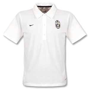 Nike 2008 Juventus Travel Polo Shirt - White/Black