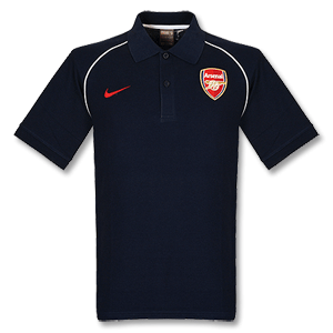 Nike 2009 Arsenal Supporters Polo Shirt - Navy