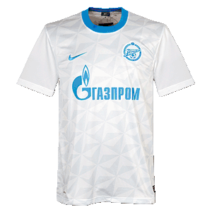 2011 Zenit St. Petersburg Away Stadium Shirt
