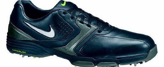 2013 Nike Lunar Saddle Mens Golf Shoes ** New Out** Black/Silver/Grey/volt 7 UK