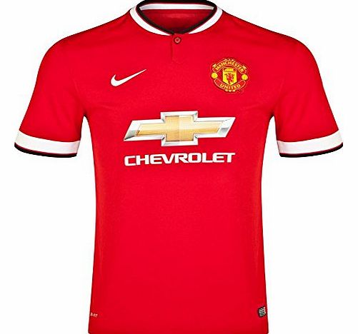 Nike 2014-15 Man Utd Home Nike Football Shirt (Kids)