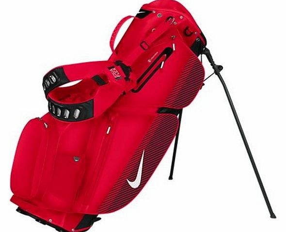 Nike 2014 Nike Air Sport Carry Stand Golf Bag 8-Way Divider -New for 2014 University Red/White