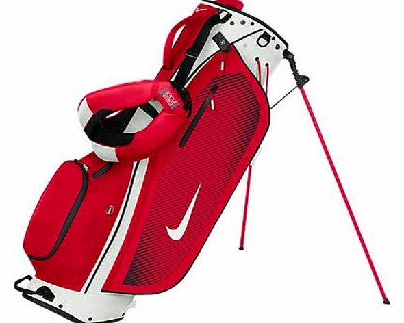 2014 Nike Sport Lite Carry Stand Golf Bag 5-Way Divider -New for 2014 White/University Red