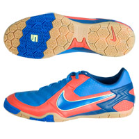 Nike 5 T-3 Indoor Football Trainers - Orange/Blue.