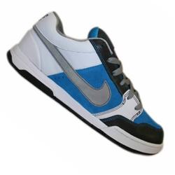 6.0 Boys Mogan Skate Shoes - Blue/Grey/White