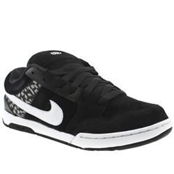 Nike 6.0 Male 6.0 Air Mogan Suede Upper Fashion Large Sizes in Black