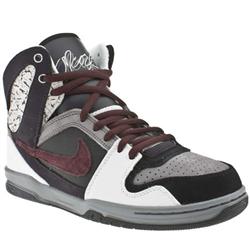 Nike 6.0 Male Zoom Oncore Hi Suede Upper Fashion Large Sizes in Black and Grey