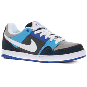 Nike 6.0 Zoom Mogan 2 Skate shoe - Grey/White/Blue