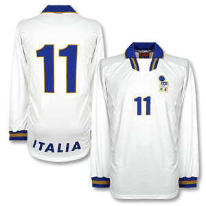 Nike 96-98 Italy Away L/S Shirt   No. 11