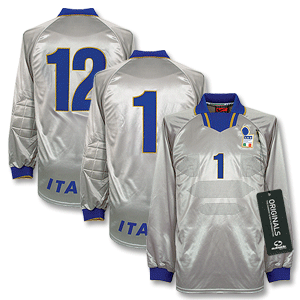 Nike 96-98 Italy Home GK Shirt   No. 1