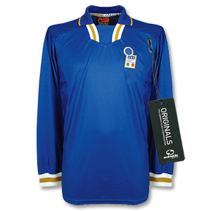 Nike 96-98 Italy Home L/S Shirt - No Swoosh