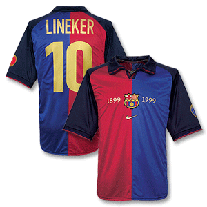 98-99 Barcelona Centenary shirt + No.10 Lineker