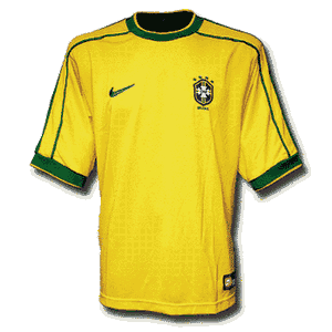 Nike 98-99 Brasil Home shirt