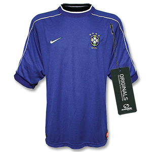 Nike 98-99 Brazil Away Shirt
