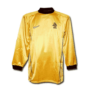 Nike 98-99 Holland Home Goalkeeper shirt - yellow