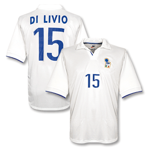 Nike 98-99 Italy Away Shirt   Di Livio No. 15 -