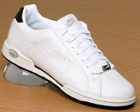 Nike Advantage Classic White/White/Black Leather