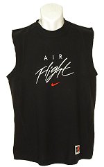 Air Flight Sleeveless T/Shirt Black Size Large