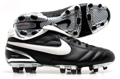 Air Legend II FG Football Boots Black / White /