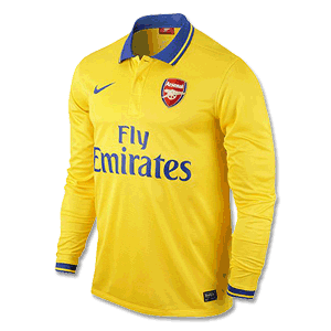 Nike Arsenal Away L/S Shirt 2013 2014