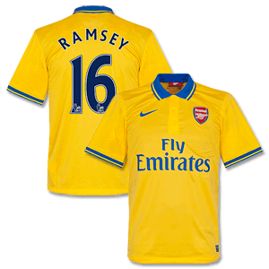 Nike Arsenal Away Ramsey Shirt 2013 2014