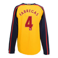Nike Arsenal Away Shirt 2008/09 with Fabregas 4