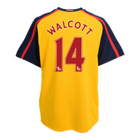 Nike Arsenal Away Shirt 2008/09 with Walcott 14