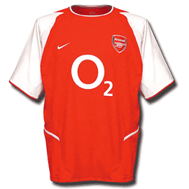 Nike Arsenal home 03/04