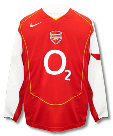 Arsenal L/S home 04/05