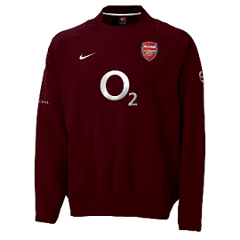 Arsenal L/S Thermal Training top (maroon) 05/06