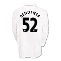 Arsenal Third Shirt 2009/10 with Bendtner 52
