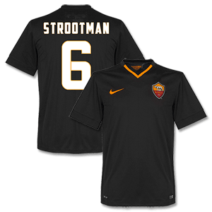 Nike AS Roma 3rd Strootman 6 Shirt 2014 2015 (Fan