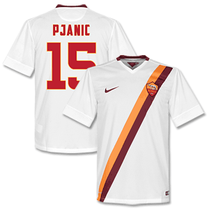 Nike AS Roma Away Pjanic Shirt 2014 2015 (Fan Style