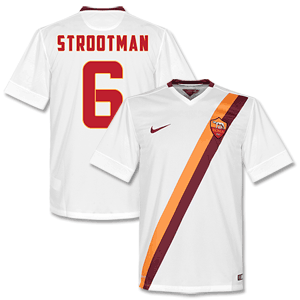 AS Roma Away Strootman Shirt 2014 2015 (Fan