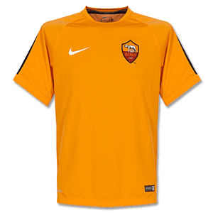 AS Roma Boys Training Shirt - Orange 2014 2015