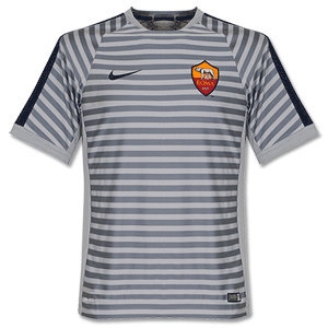 AS Roma Training Shirt - Silver 2014 2015
