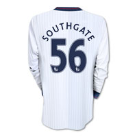 Nike Aston Villa Away Shirt 2009/10 with Southgate 56