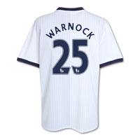 Nike Aston Villa Away Shirt 2009/10 with Warnock 25