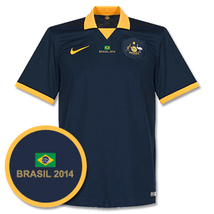 Nike Australia Away Shirt 2014 2015 Inc Free Brazil