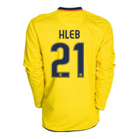Nike Barcelona Away Shirt 2008/09 with Hleb 21