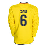Nike Barcelona Away Shirt 2008/09 with Xavi 6