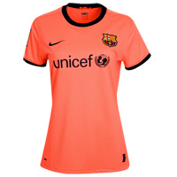 Nike Barcelona Away Shirt 2009/10 - WOMENS.