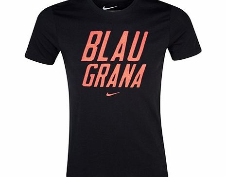 Barcelona Core Type T-Shirt Black 576428-010
