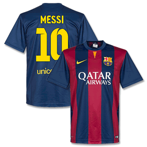 Barcelona Home Messi 10 Supporters Shirt 2014