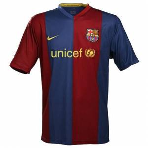 Nike Barcelona Home Shirt 2006/07 - Junior