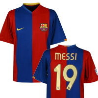 Nike Barcelona Home Shirt 2006/07 with Messi 19