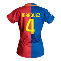 Nike Barcelona Home Shirt 2008/09 with Marquez 4