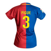 Nike Barcelona Home Shirt 2008/09 with Pique 3