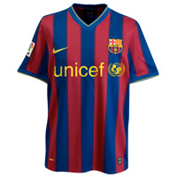 Nike Barcelona Home Shirt 2009/10 - MENS.