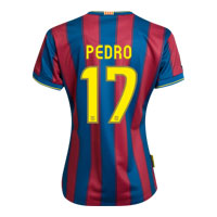 Nike Barcelona Home Shirt 2009/10 with Pedro 17